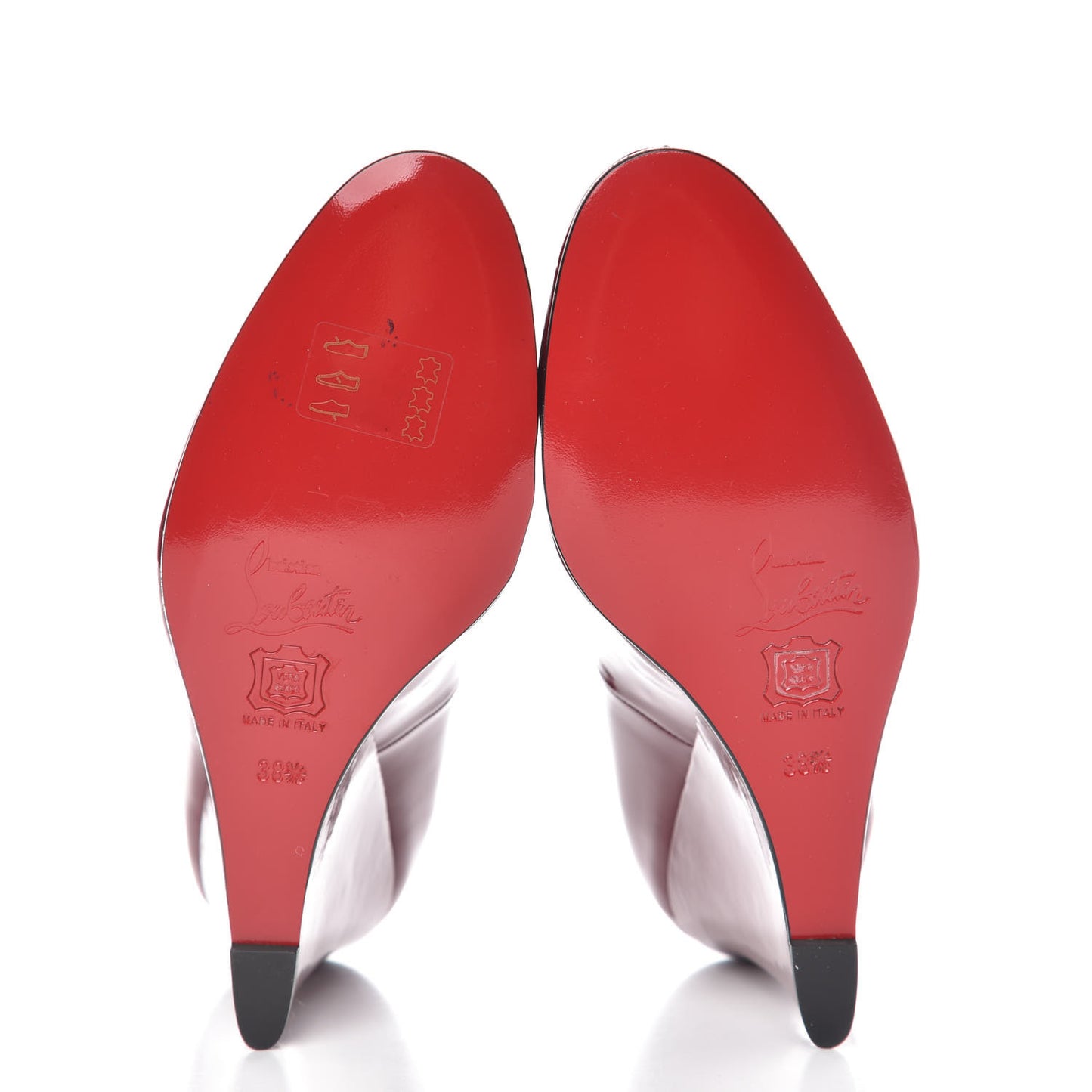 Patent Ron Ron Zeppa Wedges 38 Red