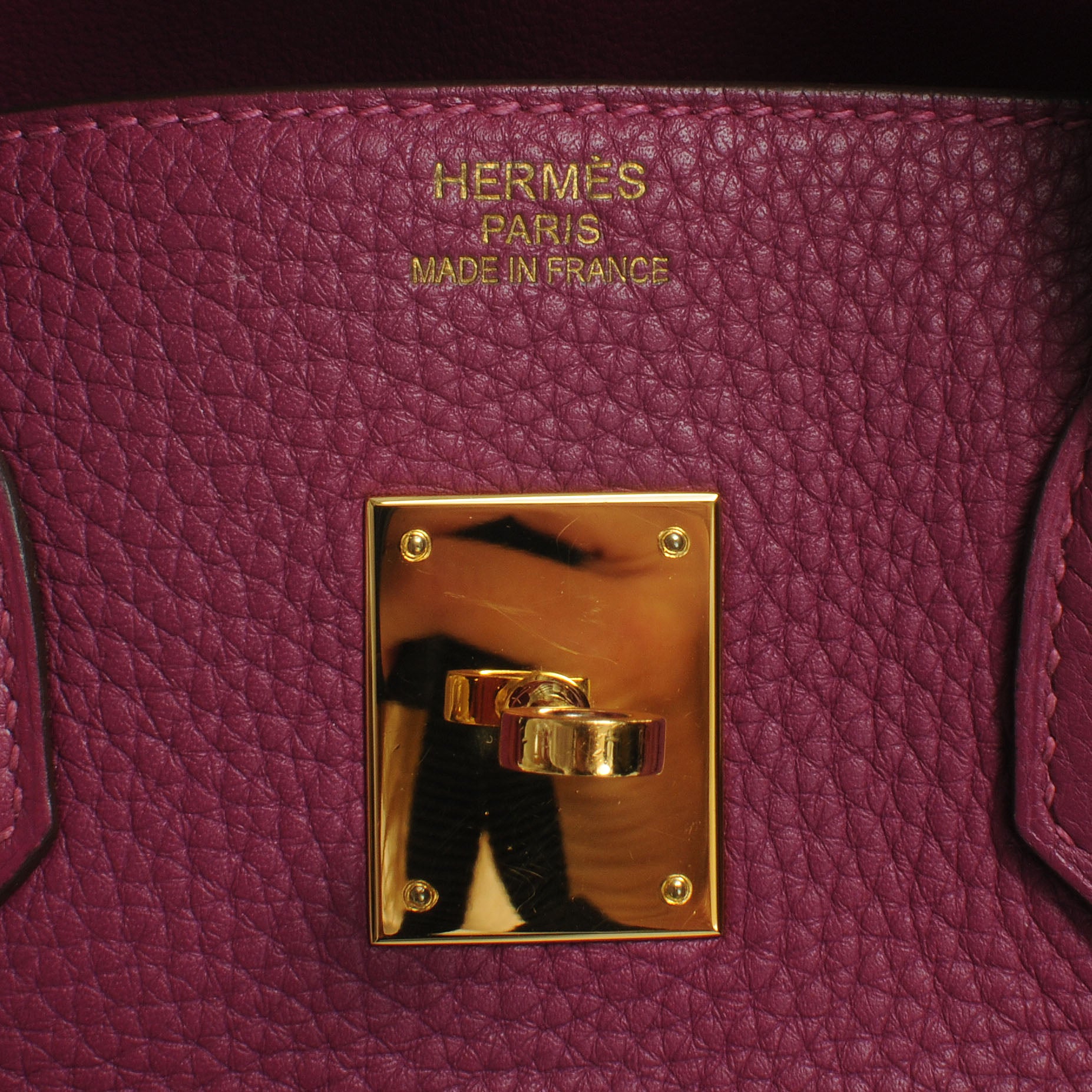 Hermes Taurillon Clemence Birkin 35 Tosca 7 of 9