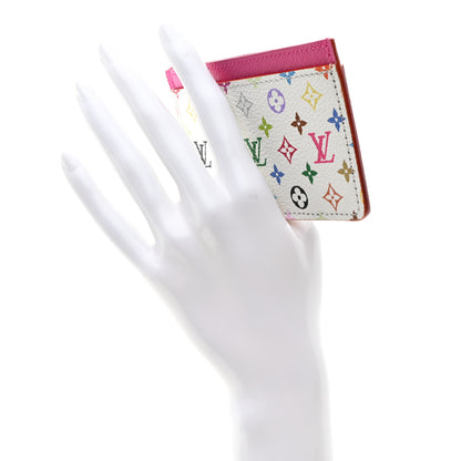 Louis Vuitton LV X TM Monogram Multicolor Card Holder Kawaii Pink 2 of 6