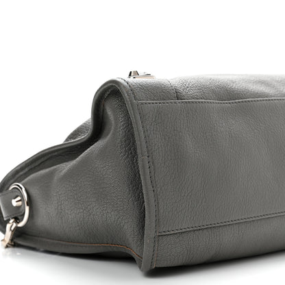 Balenciaga Chevre Silver Metallic Edge Hardware City Gris Acier 9 of 12