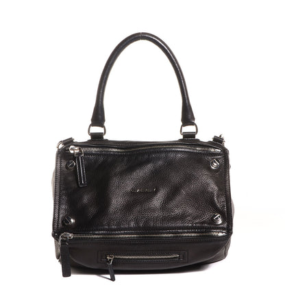 Givenchy Waxed Calfskin Medium Studded Pandora Black 1 of 9