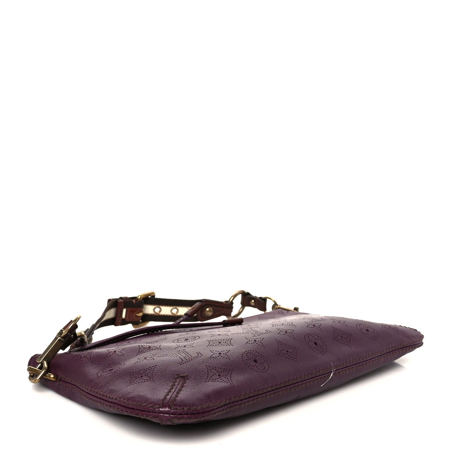 Louis Vuitton Mahina Onatah Pochette Aubergine 4 of 10