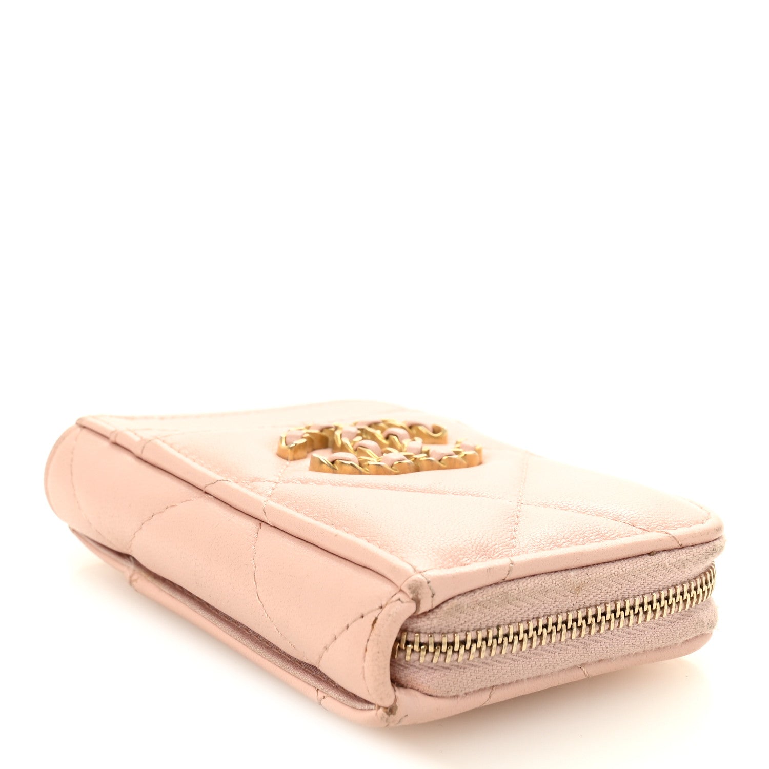 シャネル Chanel 21B Black Lambskin Quilted Trendy CC Rose Gold Hardware