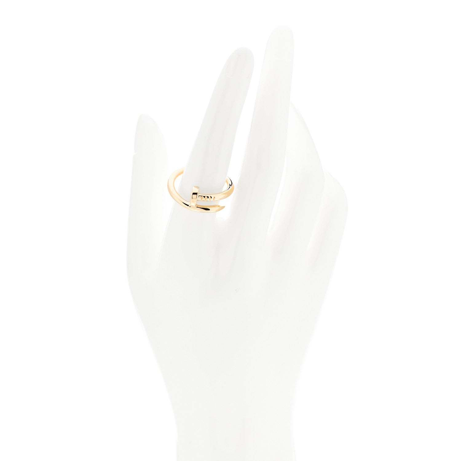 Cartier 18K Yellow Gold Juste Un Clou Ring 59 8.75 2 of 6