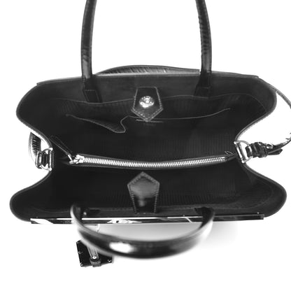 Fendi Patent Vitello Elite Regular 2Jours Tote Black 14 of 18