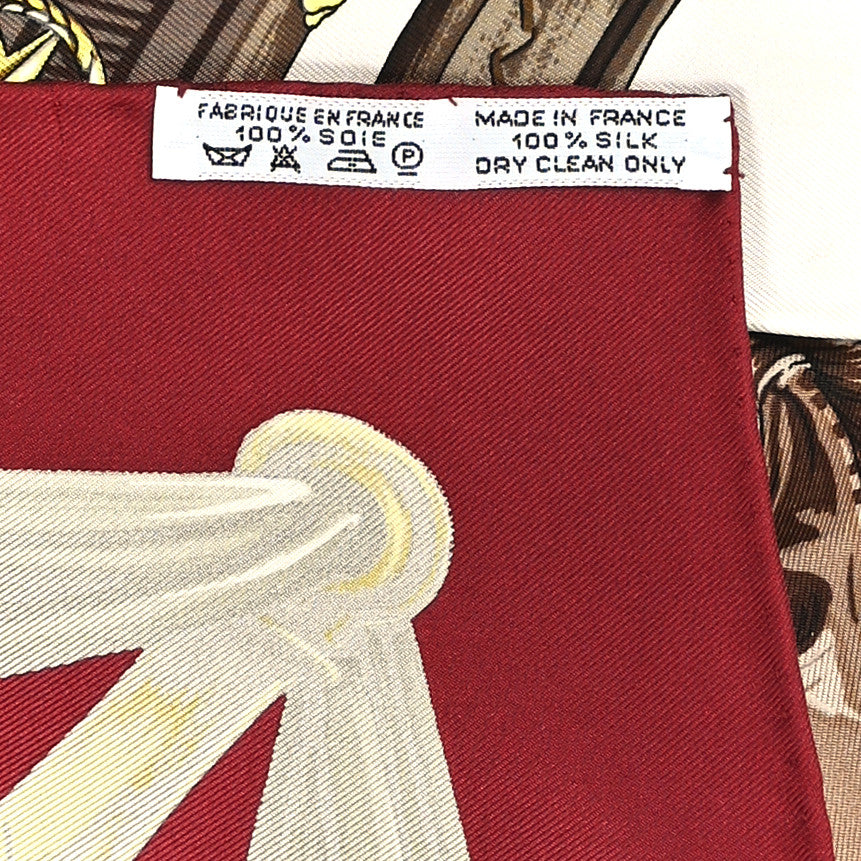Silk Concours D Etriers Scarf 90