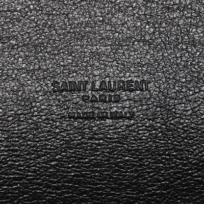 Saint Laurent Mesh Patent Rive Gauche Tote Black 6 of 12