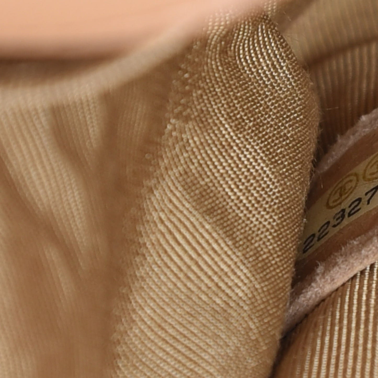 Patent Calfskin Quilted Medium Boy Flap Beige