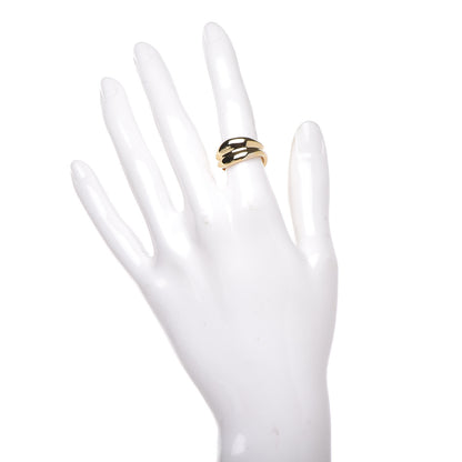Tiffany 18K Yellow Gold Wave Ring 50 5.25 2 of 4