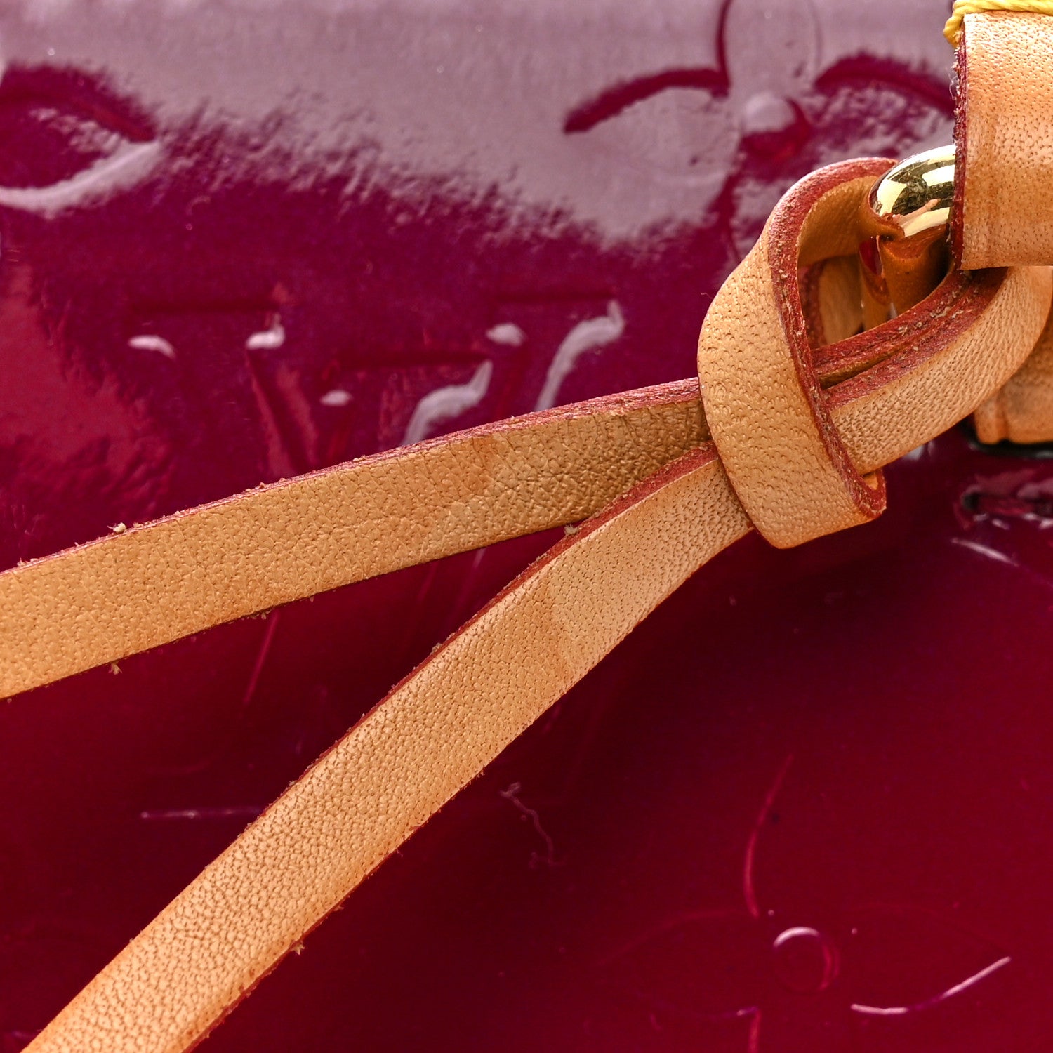 Louis Vuitton LOUIS VUITTON Vernis Long Beach PM Magenta 16 of 16