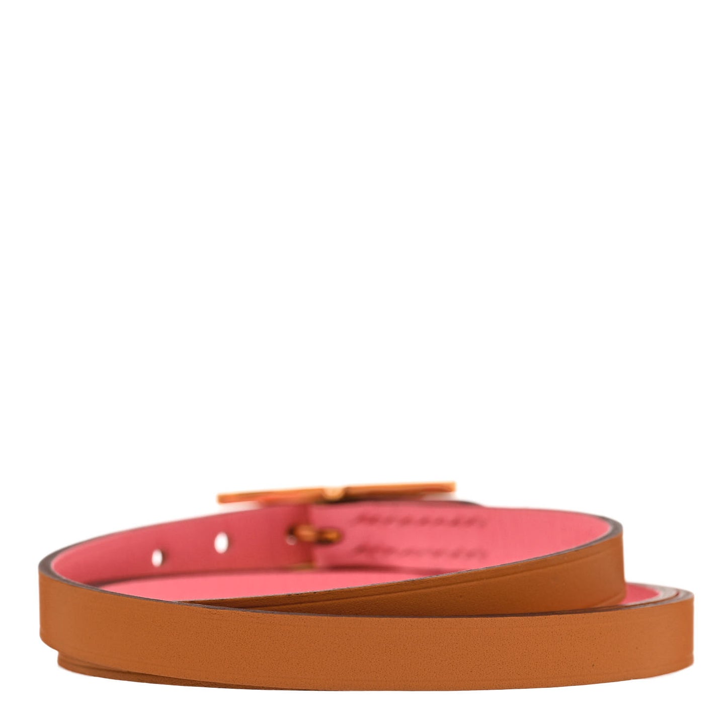 Swift Chamonix Behapi Double Tour Reversible Bracelet Rose Azalee Gold