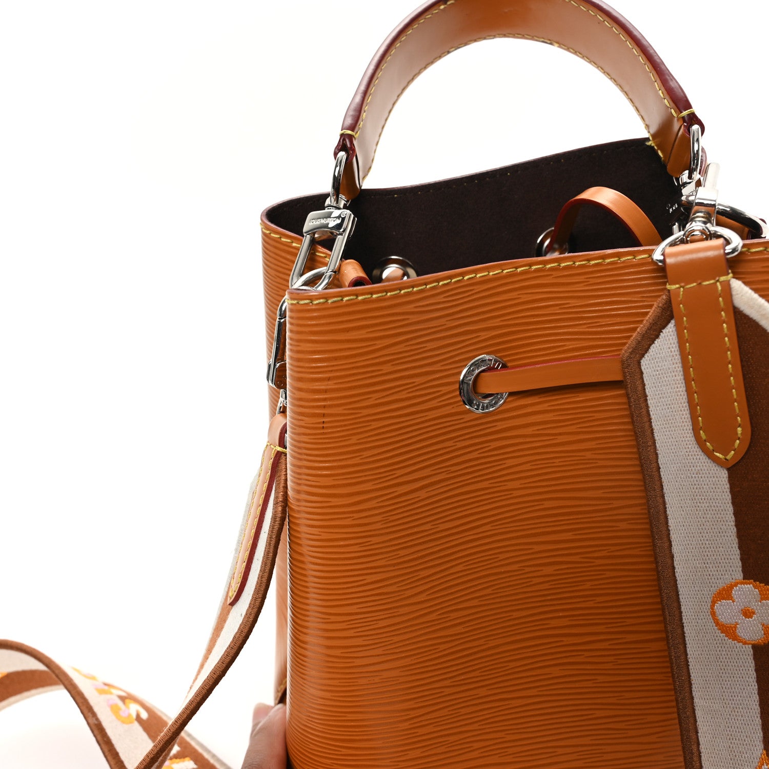 Louis Vuitton Epi Neonoe BB Gold Miel 13 of 14