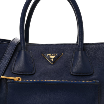 Prada Vitello Daino Shopping Tote Inchiostro 7 of 13