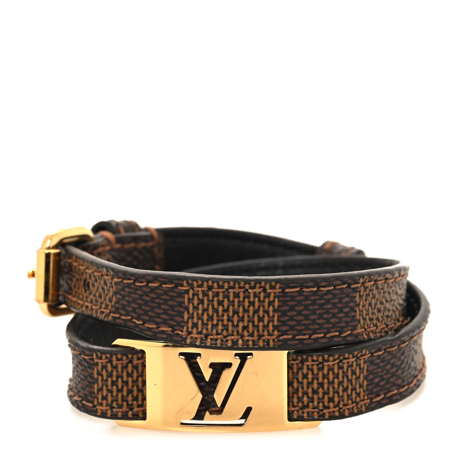 Louis Vuitton Damier Ebene Sign It Bracelet 1 of 5
