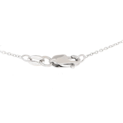 Roberto Coin 18K White Gold Diamond Love Letter A Pendant Necklace 4 of 7