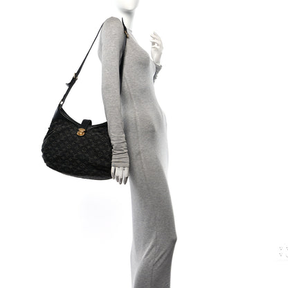 Louis Vuitton Denim Mahina XS Black 2 of 9