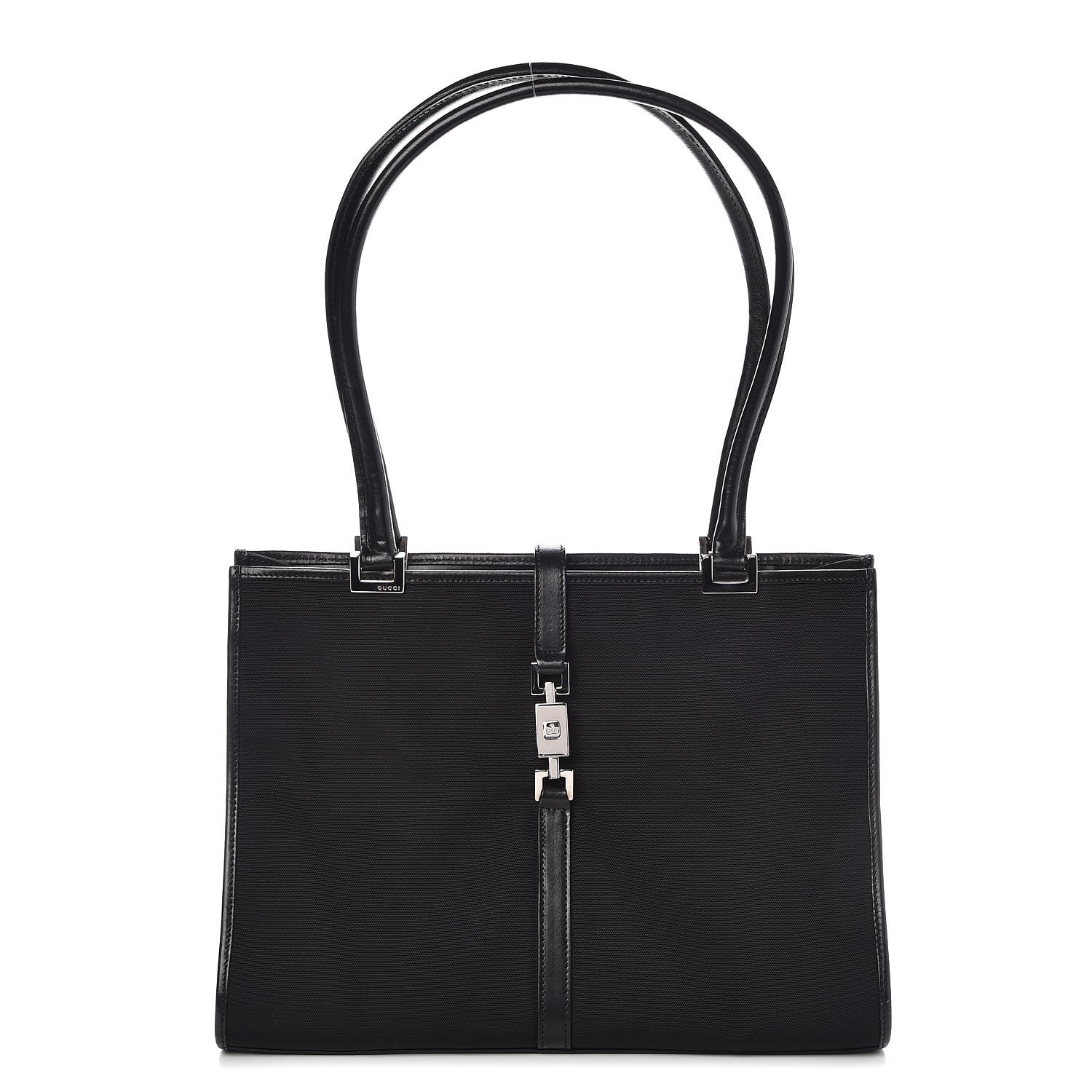 Gucci Nylon Bardot Black 1 of 8