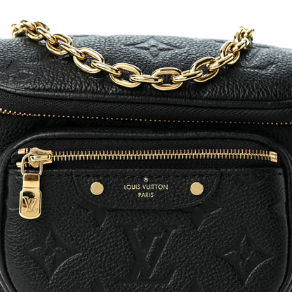 Louis Vuitton Empreinte Mini Bumbag Black 7 of 9