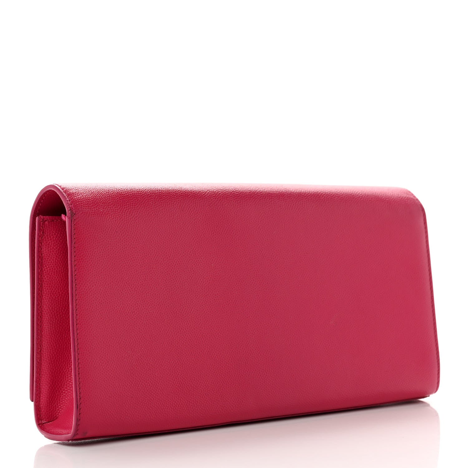 Saint Laurent Grain De Poudre Classic Monogram Cassandre Clutch Lipstick Fuchsia 3 of 9