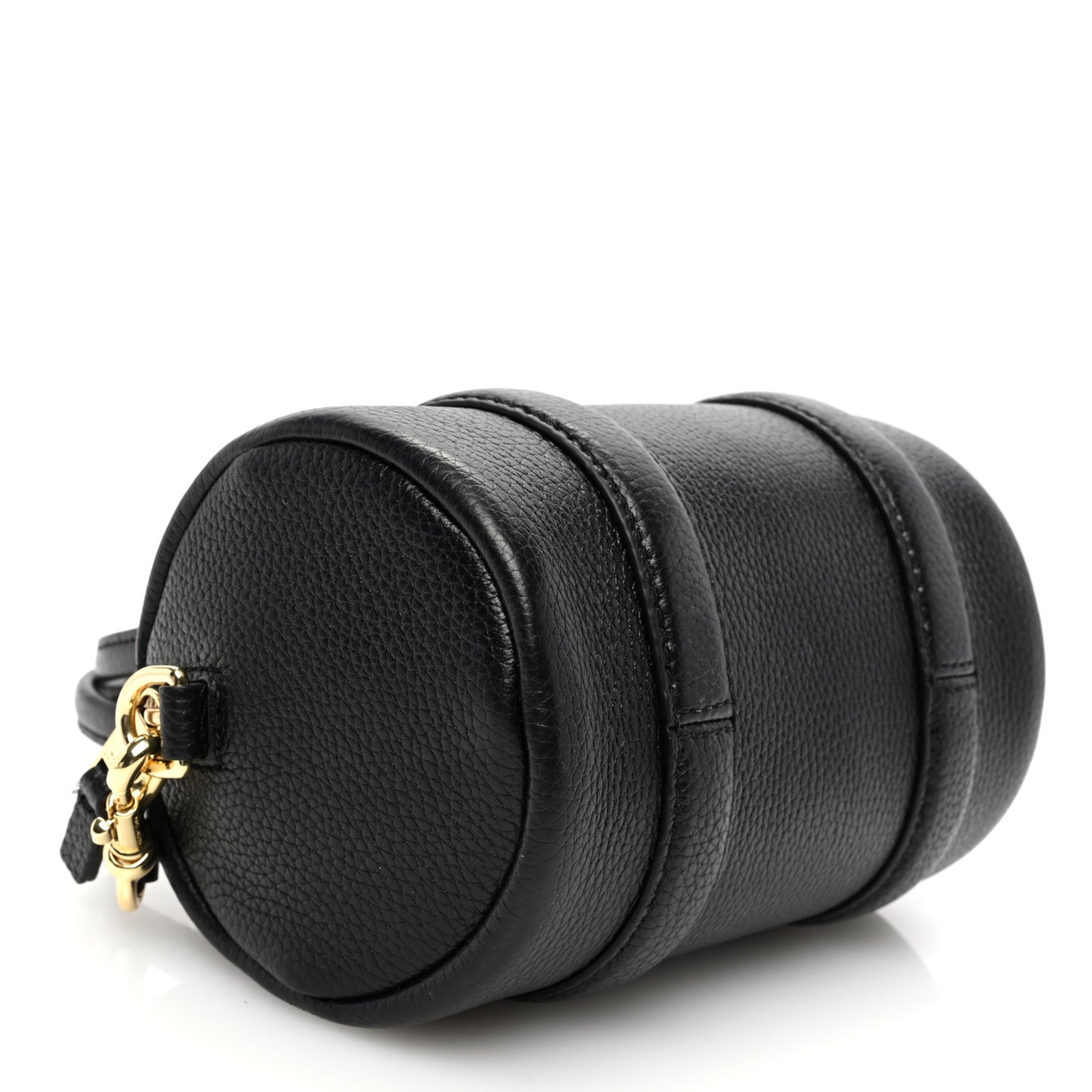 Calfskin The Mini Duffle Bag Black