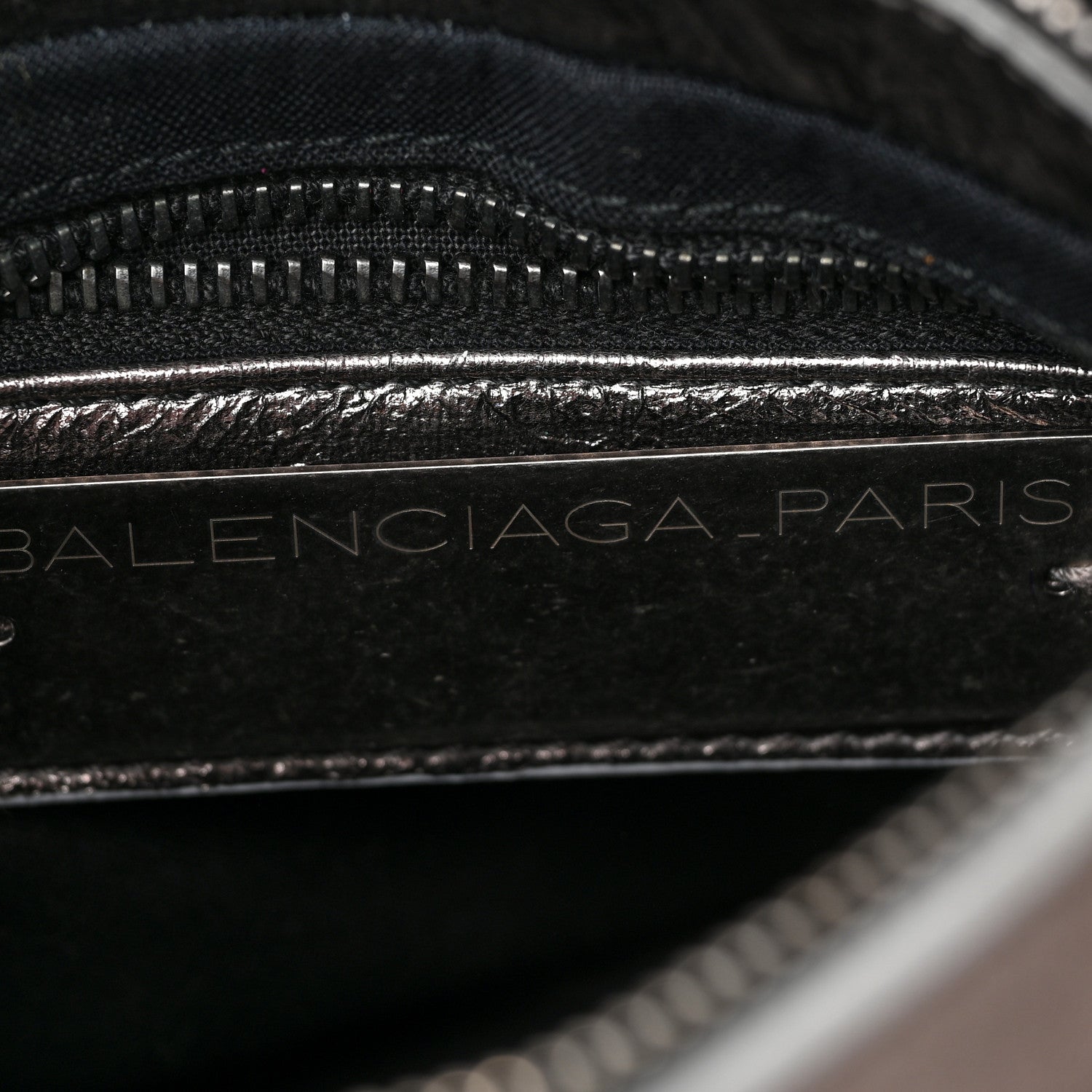 Balenciaga Metallic Chevre Classic Hardware Mini Classique Pewter 6 of 8