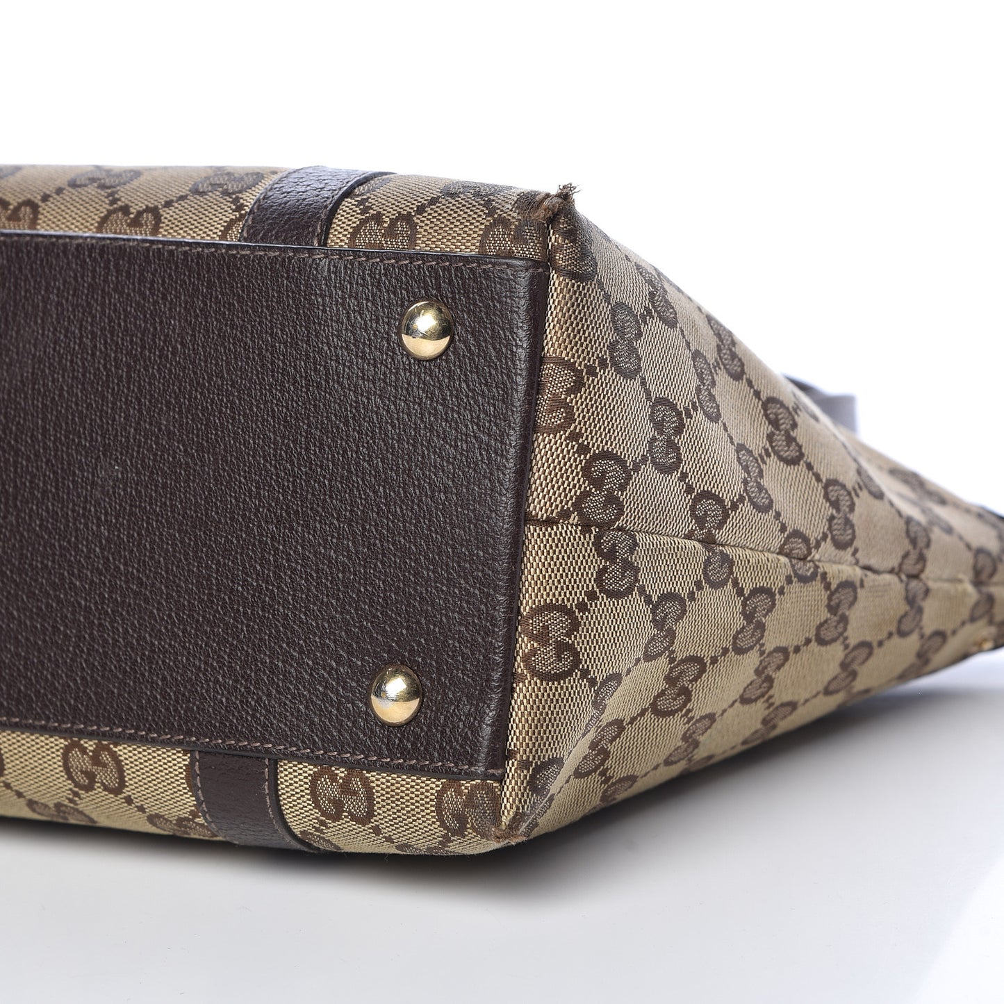 Monogram Medium Abbey Tote Brown