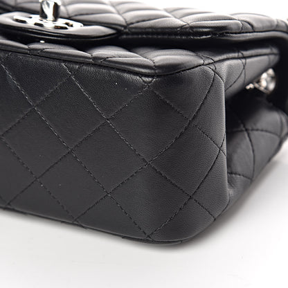Chanel Lambskin Quilted Mini Square Flap Black 6 of 11