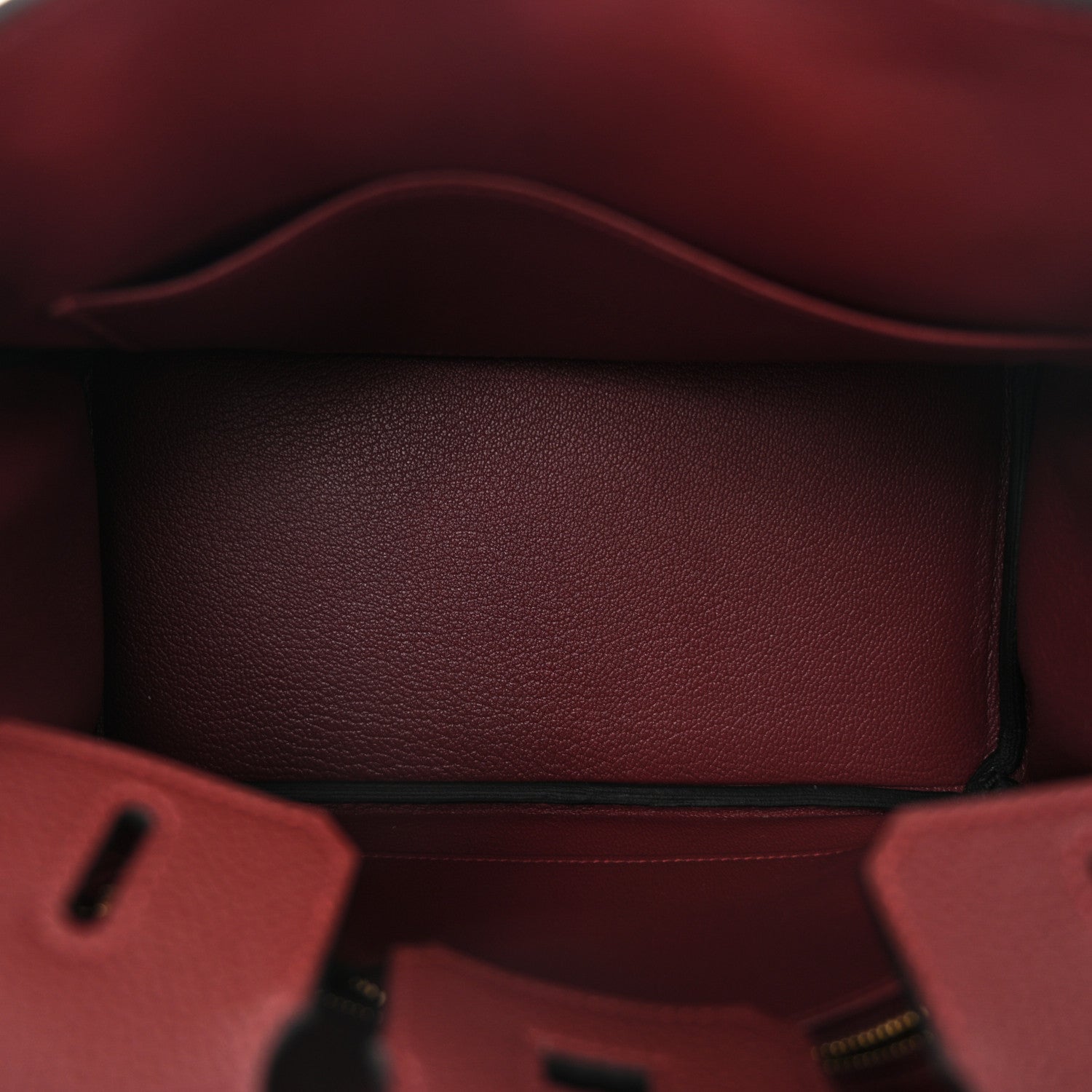 Hermes Togo Birkin 25 Rouge H 5 of 10