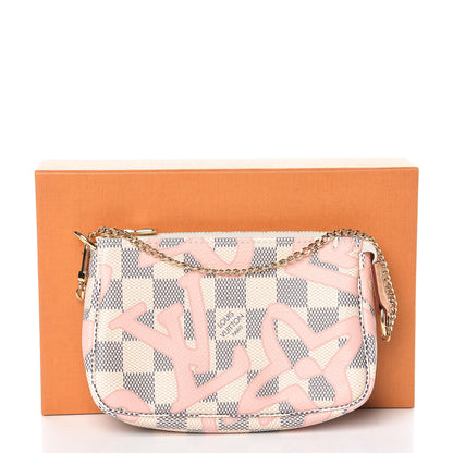 Louis Vuitton Damier Azur Tahitienne Mini Pochette Accessories 10 of 10