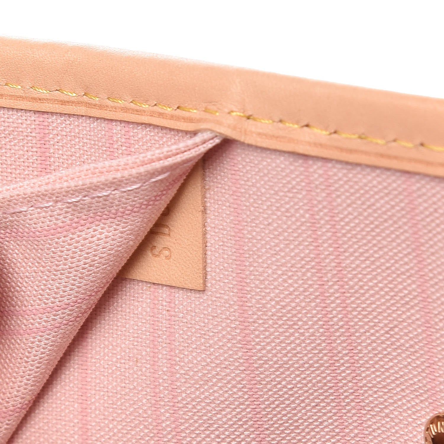 Louis Vuitton Damier Azur Neo Neverfull MM Rose Ballerine 8 of 10