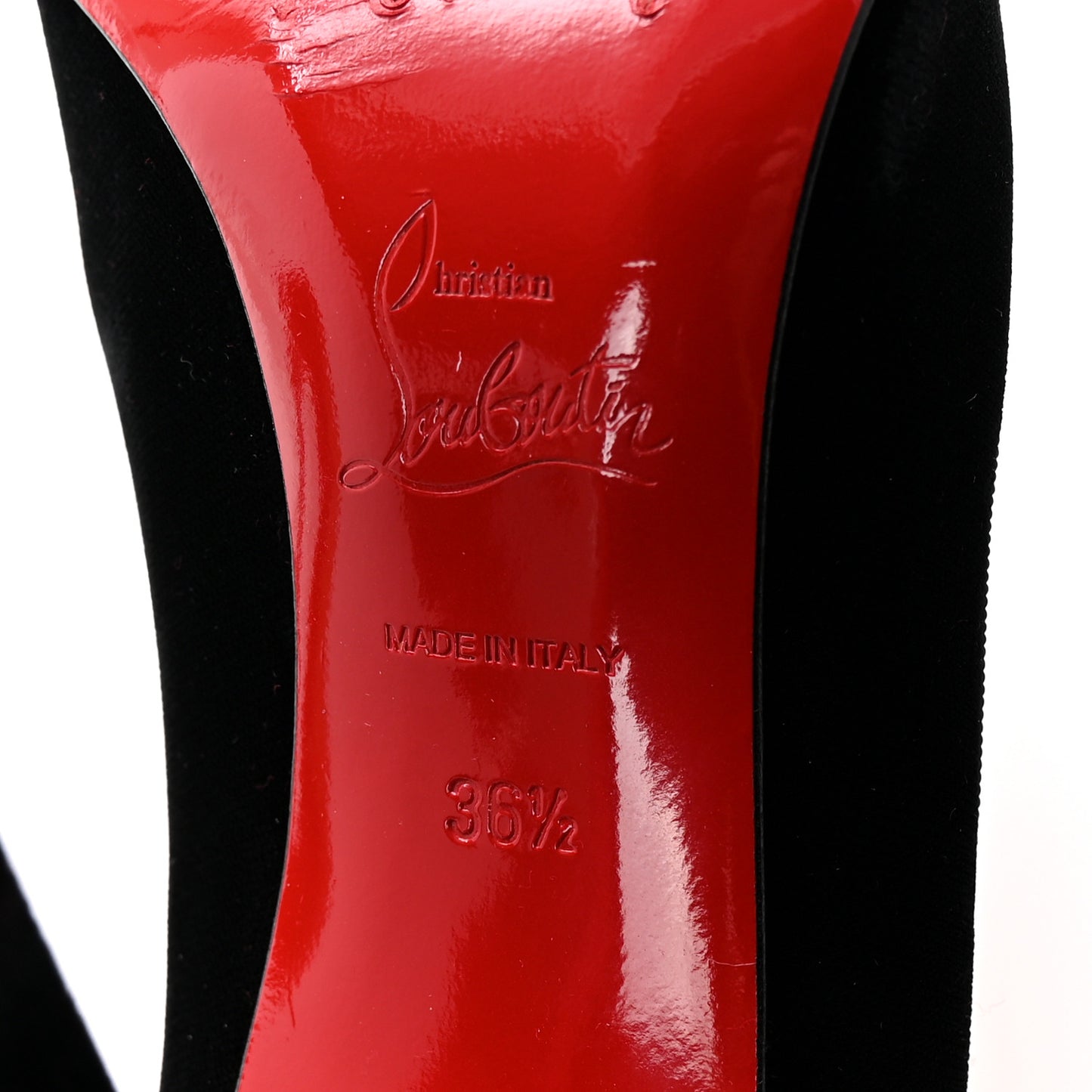 Velvet 100 Pumps 36.5 Black