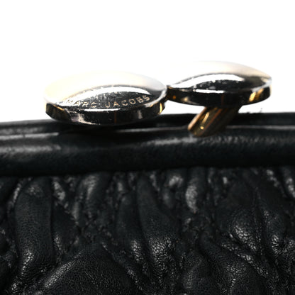 Marc Jacobs Calfskin Quilted Stam Black 11 of 15