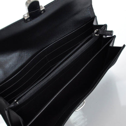 Prada Tessuto Nylon Wallet Black 5 of 7