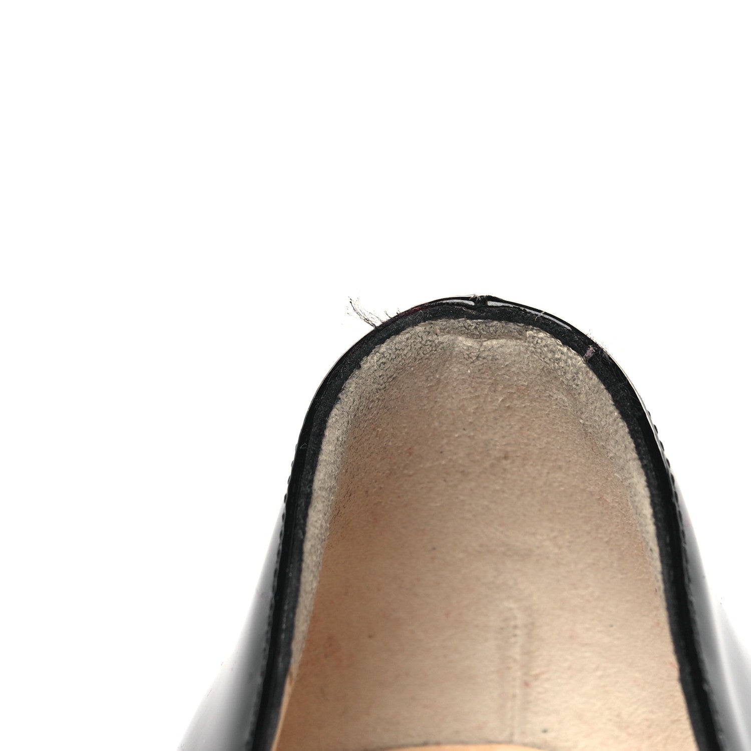 Christian Louboutin Patent Top Street 85 Mary Jane Pumps 37 Black 8 of 8