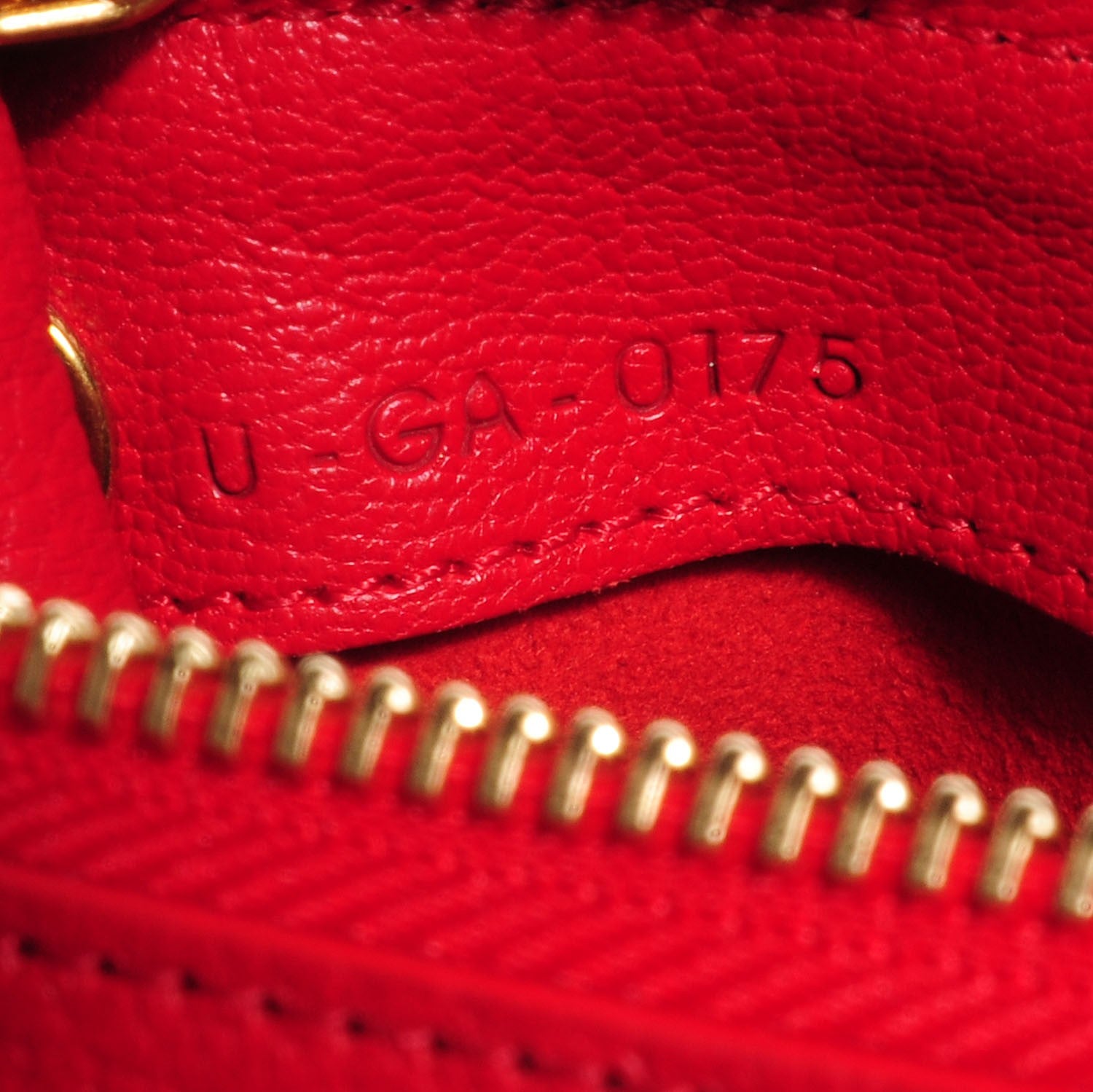 Celine Goatskin Large Trio Crossbody Bag Scarlet 7 of 7
