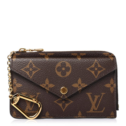 Louis Vuitton Monogram Recto Verso Card Holder Black 1 of 4