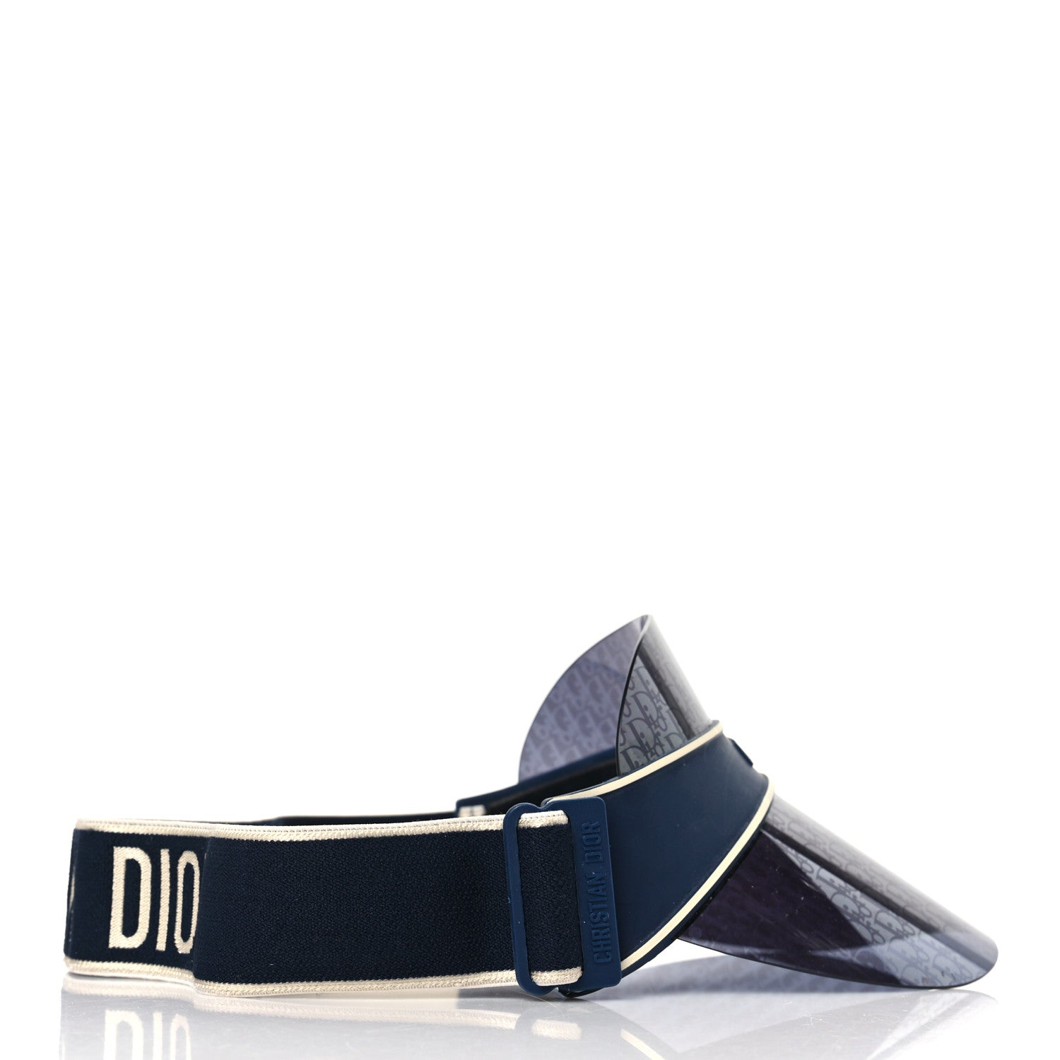 Christian Dior Oblique DiorClub V1U Sun Visor Blue 4 of 6