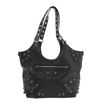 Balenciaga Agneau Arena Medium Le Cagole Carry All Bag Black 1 of 10