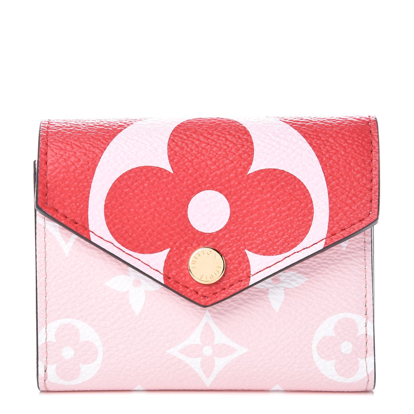 Monogram Giant Zoe Wallet Rouge Rose