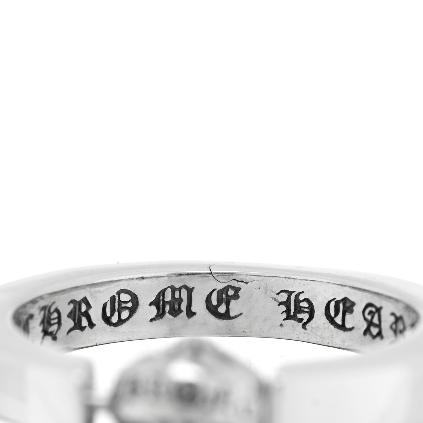 Sterling Silver Bead In Band Ring 54 7