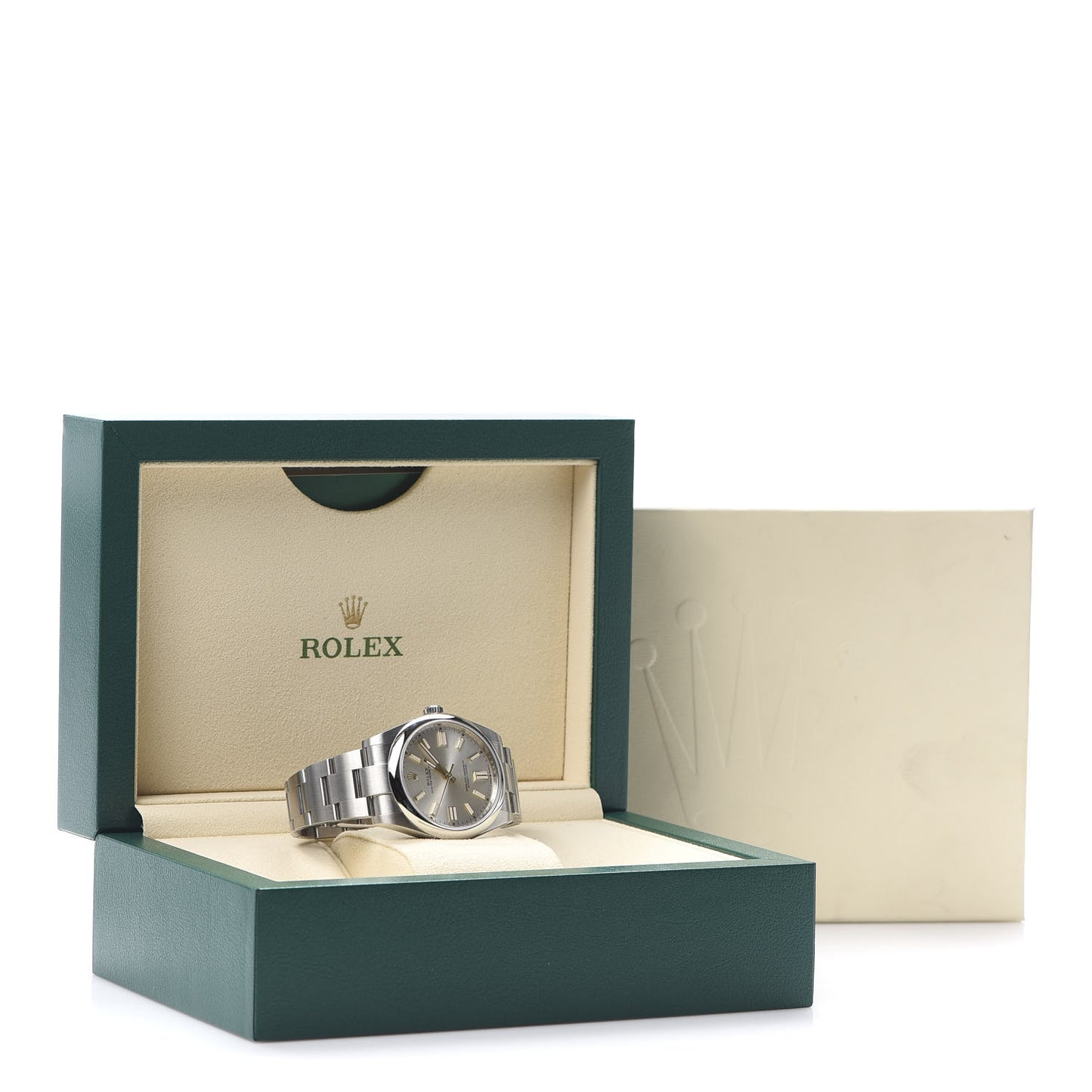 Stainless Steel 41mm Oyster Perpetual Watch Silver 124300