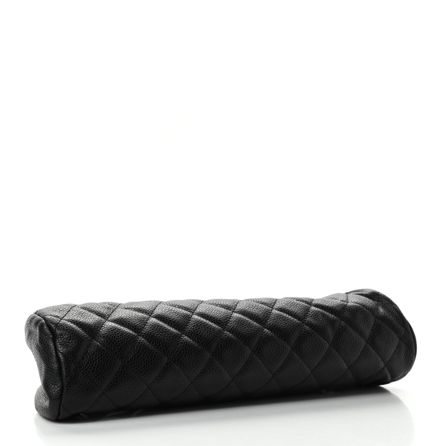 Caviar Quilted Timeless Clutch Black