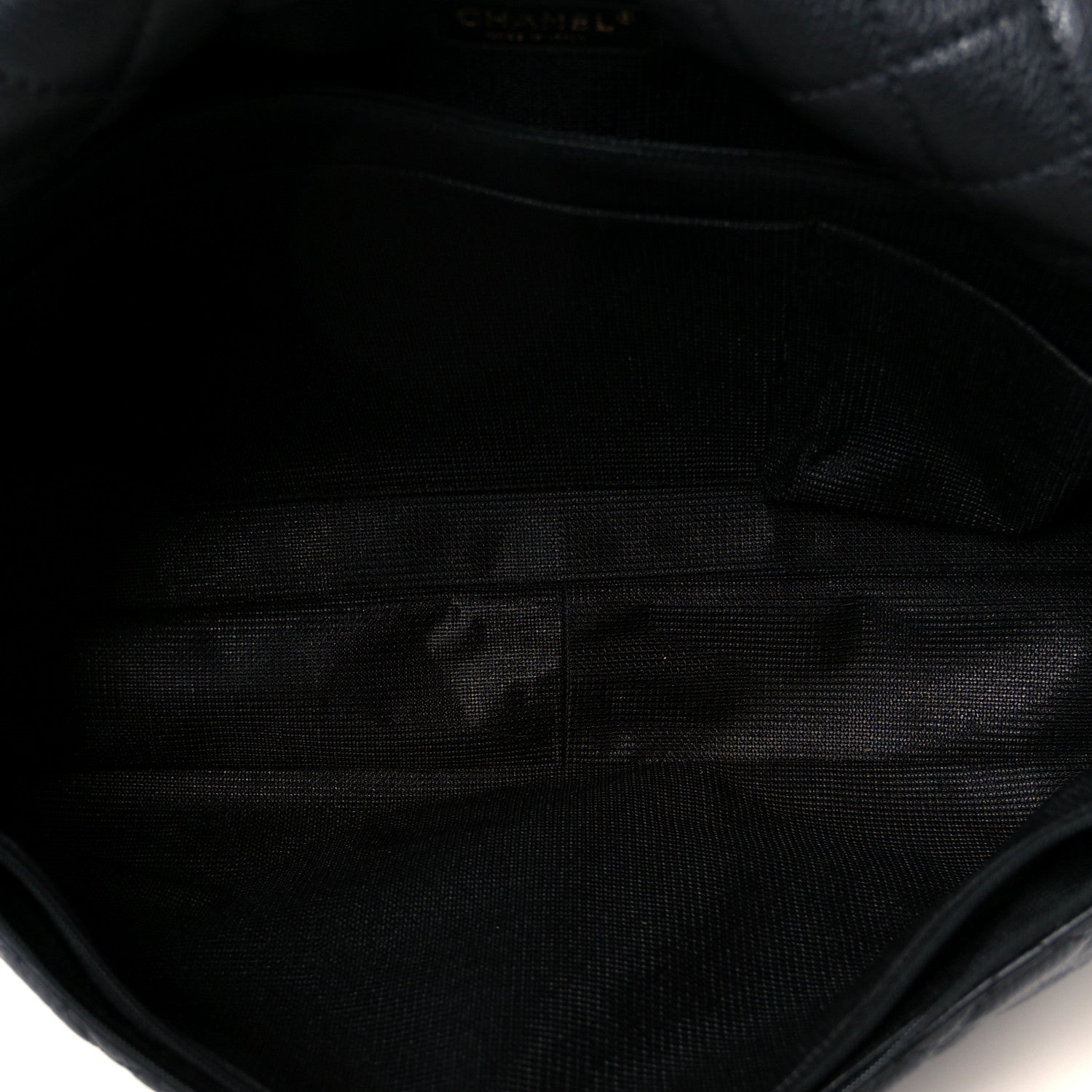 Chanel Calfskin Quilted XXL Travel Flap Bag Black 5 of 11