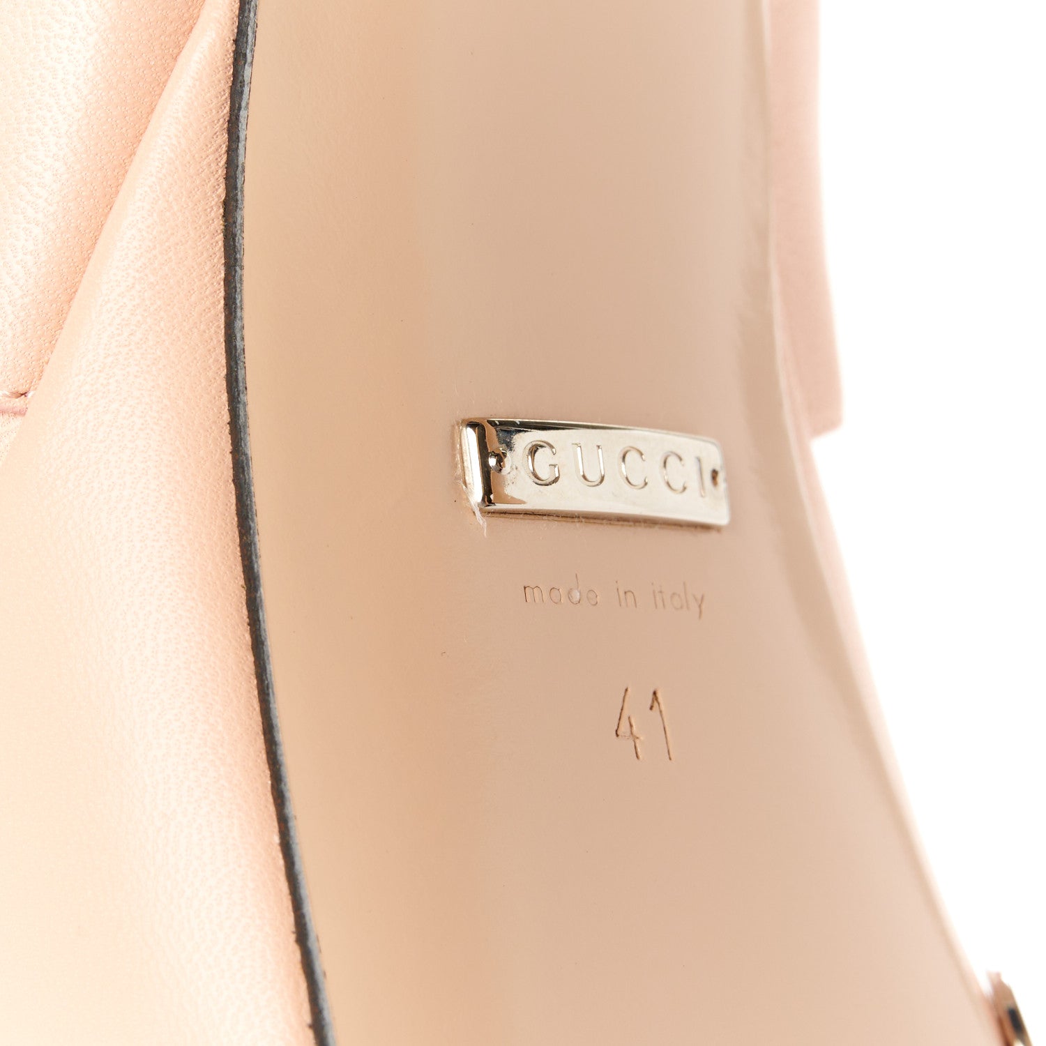 Gucci Malaga Kid Interlocking G Studs 155mm Platform Sandals 41 Perfect Pink 6 of 8