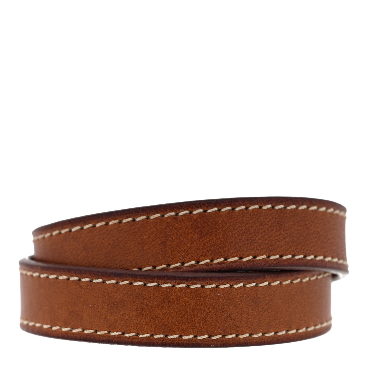 Hermes Barenia Kelly Double Tour Bracelet XS Fauve 3 of 7