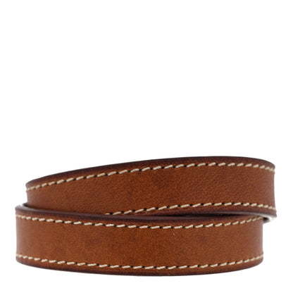 Hermes Barenia Kelly Double Tour Bracelet XS Fauve 3 of 7