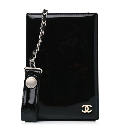 Chanel Patent Wallet With Chain Black 1 of 5