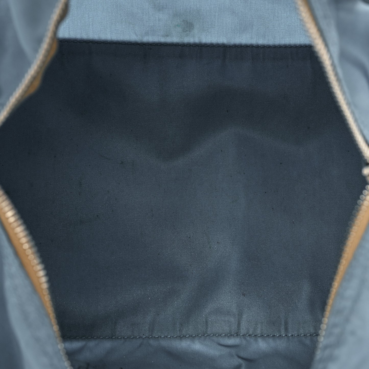 Nylon Saffiano Shoulder Bag Blue