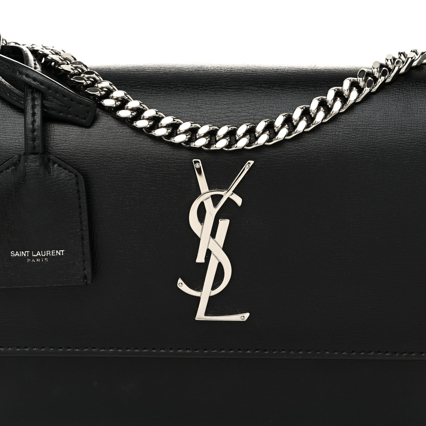 Calfskin Medium Monogram Sunset Black