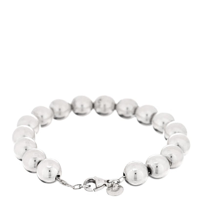 Tiffany Sterling Silver 10mm HardWear Ball Bracelet 2 of 3